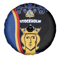 Kingdom of Sweden Stockholm County Spare Tire Cover Sweden Coat of arms of Stockholm