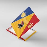 Kingdom of Sweden Stockholm County Canvas Wall Art Flag Style