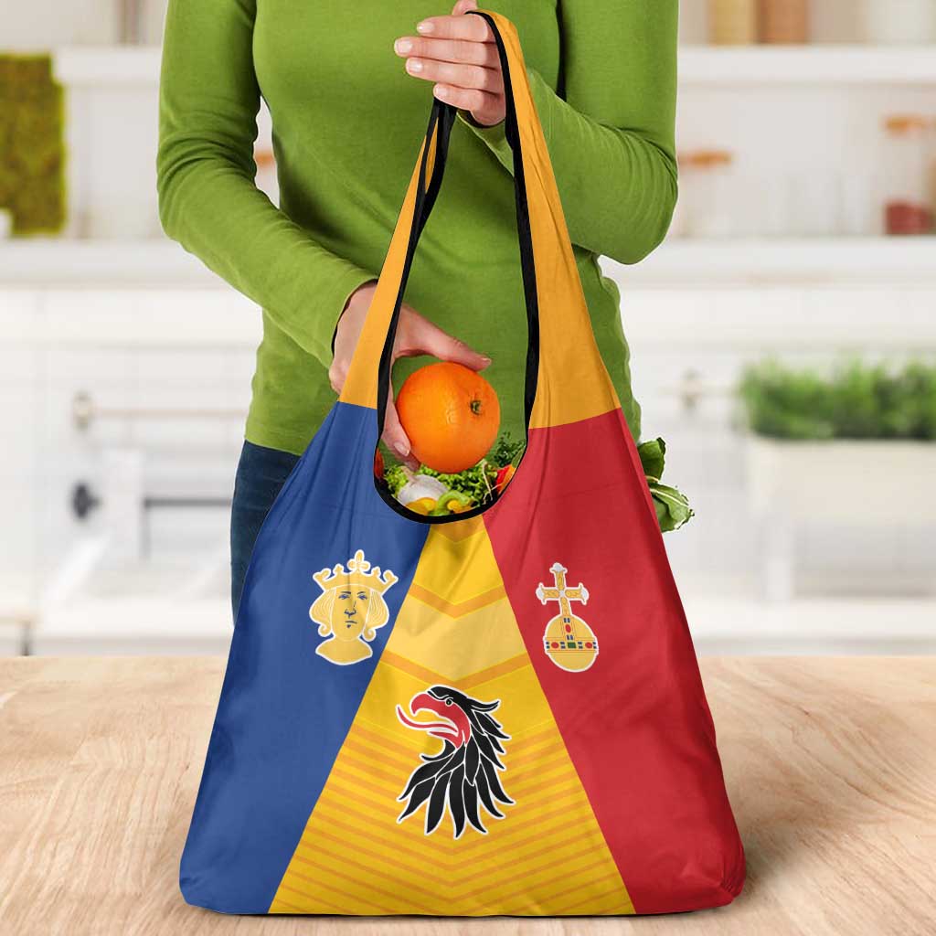 Kingdom of Sweden Stockholm County Grocery Bag Flag Style