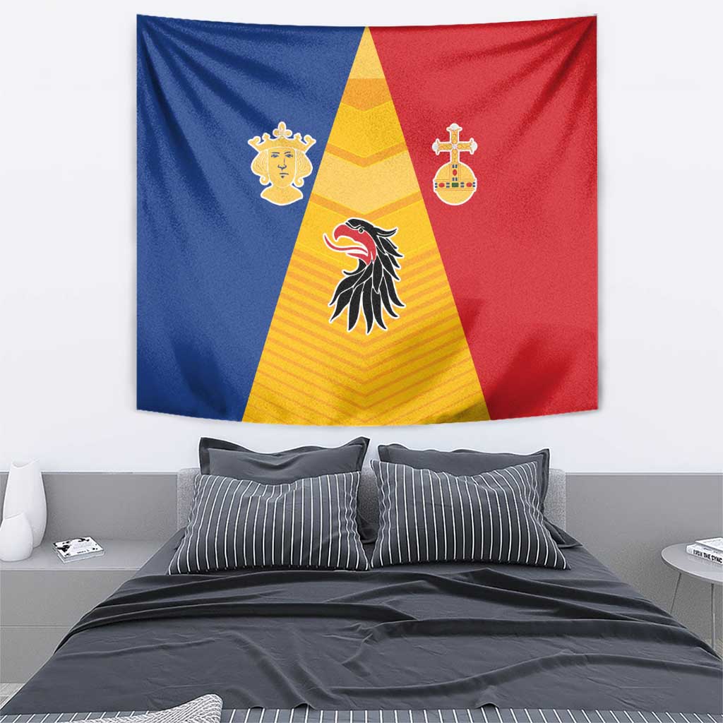 Kingdom of Sweden Stockholm County Tapestry Flag Style