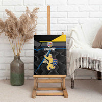 Personalized Kingdom of Sweden Gothenburg Canvas Wall Art Sweden Vastra Gotaland County