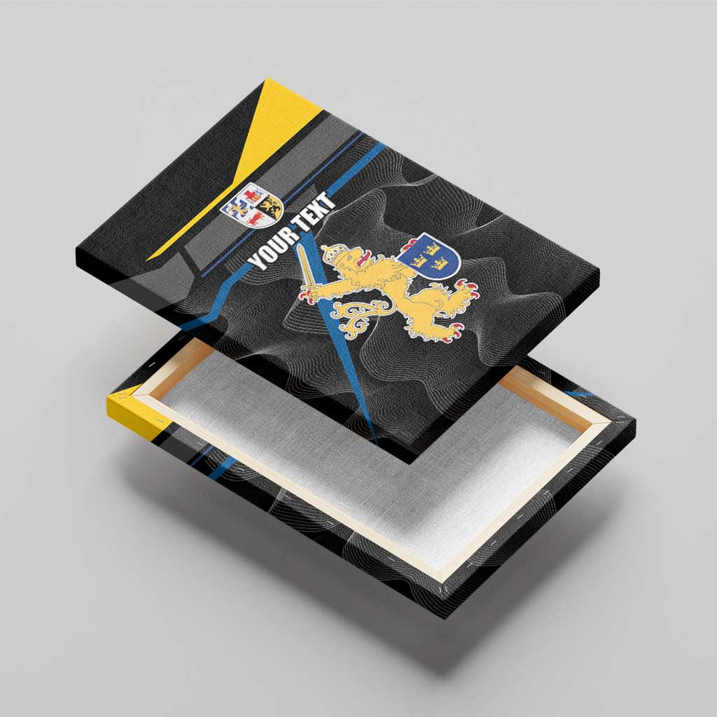 Personalized Kingdom of Sweden Gothenburg Canvas Wall Art Sweden Vastra Gotaland County