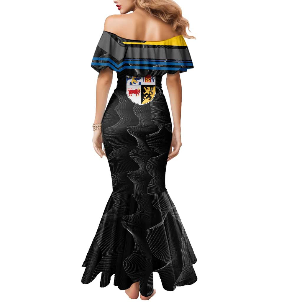 Personalized Kingdom of Sweden Gothenburg Mermaid Dress Sweden Vastra Gotaland County