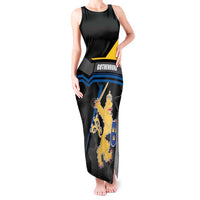 Personalized Kingdom of Sweden Gothenburg Tank Maxi Dress Sweden Vastra Gotaland County