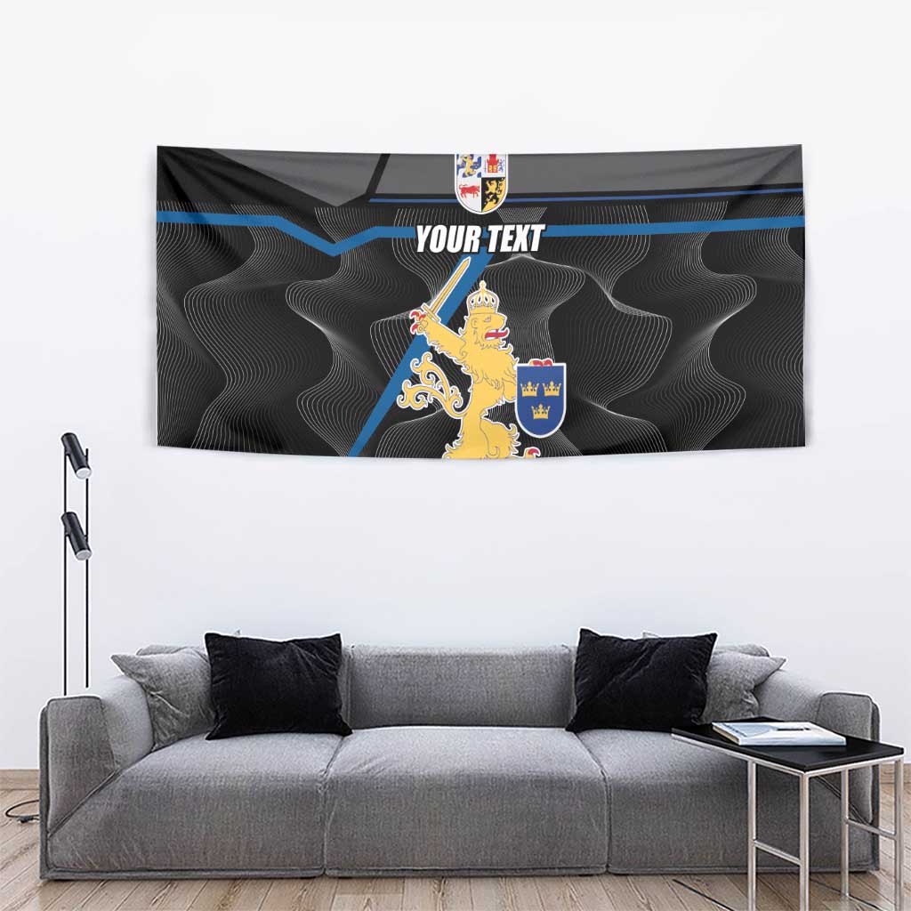 Personalized Kingdom of Sweden Gothenburg Tapestry Sweden Vastra Gotaland County