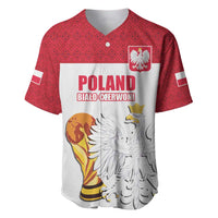 Custom Poland Football Champions Baseball Jersey Sporty Style