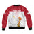 Custom Poland Football Champions Bomber Jacket Sporty Style