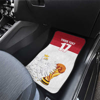 Custom Poland Football Champions Car Mats Sporty Style