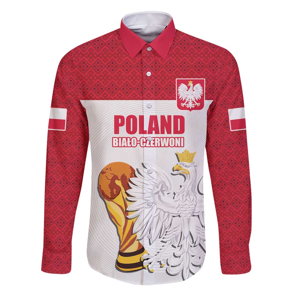 Custom Poland Football Champions Family Matching Mermaid Dress and Hawaiian Shirt Sporty Style