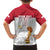 Custom Poland Football Champions Family Matching Off The Shoulder Long Sleeve Dress and Hawaiian Shirt Sporty Style