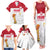 Custom Poland Football Champions Family Matching Tank Maxi Dress and Hawaiian Shirt Sporty Style