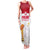 Custom Poland Football Champions Family Matching Tank Maxi Dress and Hawaiian Shirt Sporty Style