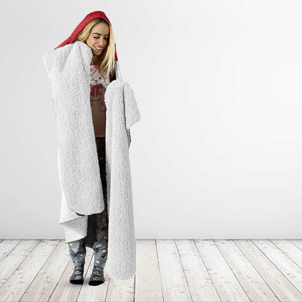 Custom Poland Football Champions Hooded Blanket Sporty Style