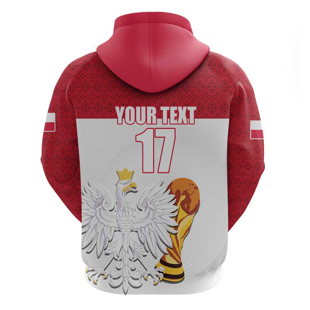 Custom Poland Football Champions Hoodie Sporty Style