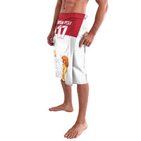 Custom Poland Football Champions Lavalava Sporty Style