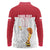 Custom Poland Football Champions Long Sleeve Polo Shirt Sporty Style
