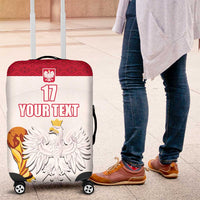 Custom Poland Football Champions Luggage Cover Sporty Style