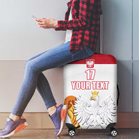 Custom Poland Football Champions Luggage Cover Sporty Style
