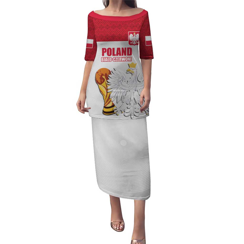 Custom Poland Football Champions Puletasi Sporty Style