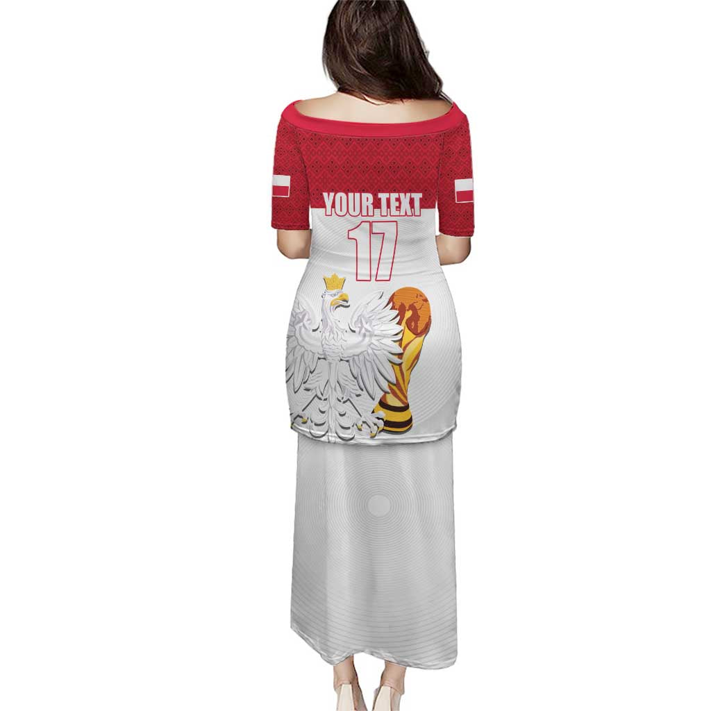 Custom Poland Football Champions Puletasi Sporty Style