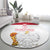 Custom Poland Football Champions Round Carpet Sporty Style