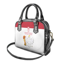 Custom Poland Football Champions Shoulder Handbag Sporty Style