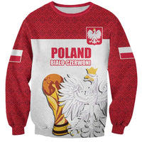 Custom Poland Football Champions Sweatshirt Sporty Style