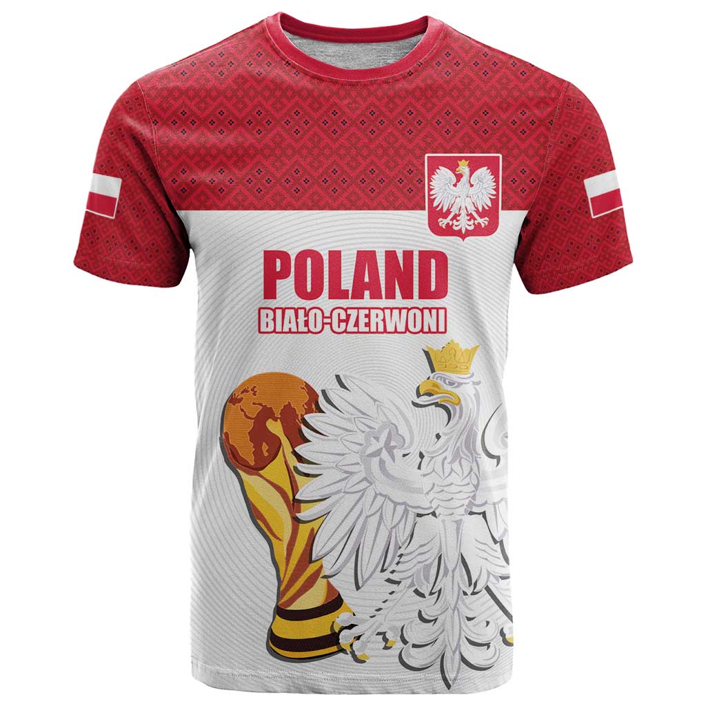 Custom Poland Football Champions T Shirt Sporty Style