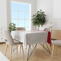 Custom Poland Football Champions Tablecloth Sporty Style