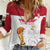 Custom Poland Football Champions Women Casual Shirt Sporty Style