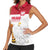 Custom Poland Football Champions Women Sleeveless Polo Shirt Sporty Style