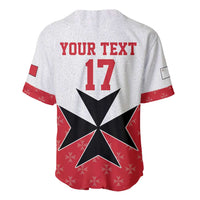 Custom Malta Football Champions Baseball Jersey Sporty Style