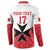 Custom Malta Football Champions Button Sweatshirt Sporty Style