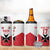 Custom Malta Football Champions 4 in 1 Can Cooler Tumbler Sporty Style