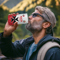 Custom Malta Football Champions 4 in 1 Can Cooler Tumbler Sporty Style