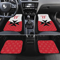 Custom Malta Football Champions Car Mats Sporty Style