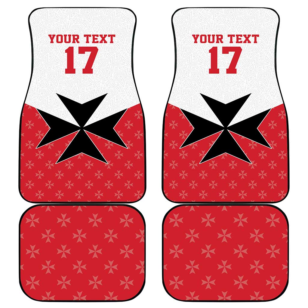 Custom Malta Football Champions Car Mats Sporty Style
