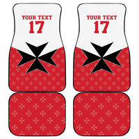 Custom Malta Football Champions Car Mats Sporty Style