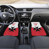 Custom Malta Football Champions Car Mats Sporty Style