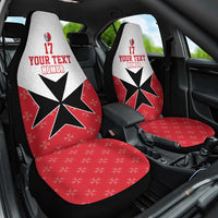 Custom Malta Football Champions Car Seat Cover Sporty Style
