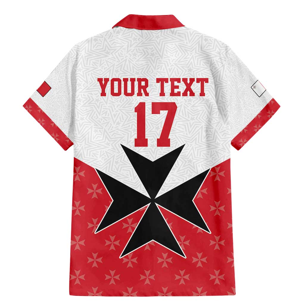 Custom Malta Football Champions Family Matching Mermaid Dress and Hawaiian Shirt Sporty Style