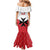 Custom Malta Football Champions Family Matching Mermaid Dress and Hawaiian Shirt Sporty Style