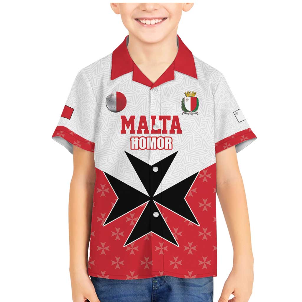 Custom Malta Football Champions Family Matching Mermaid Dress and Hawaiian Shirt Sporty Style