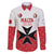 Custom Malta Football Champions Family Matching Puletasi and Hawaiian Shirt Sporty Style