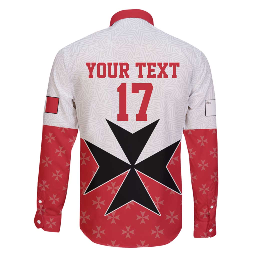 Custom Malta Football Champions Family Matching Puletasi and Hawaiian Shirt Sporty Style