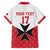 Custom Malta Football Champions Family Matching Short Sleeve Bodycon Dress and Hawaiian Shirt Sporty Style