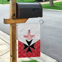 Custom Malta Football Champions Garden Flag Sporty Style