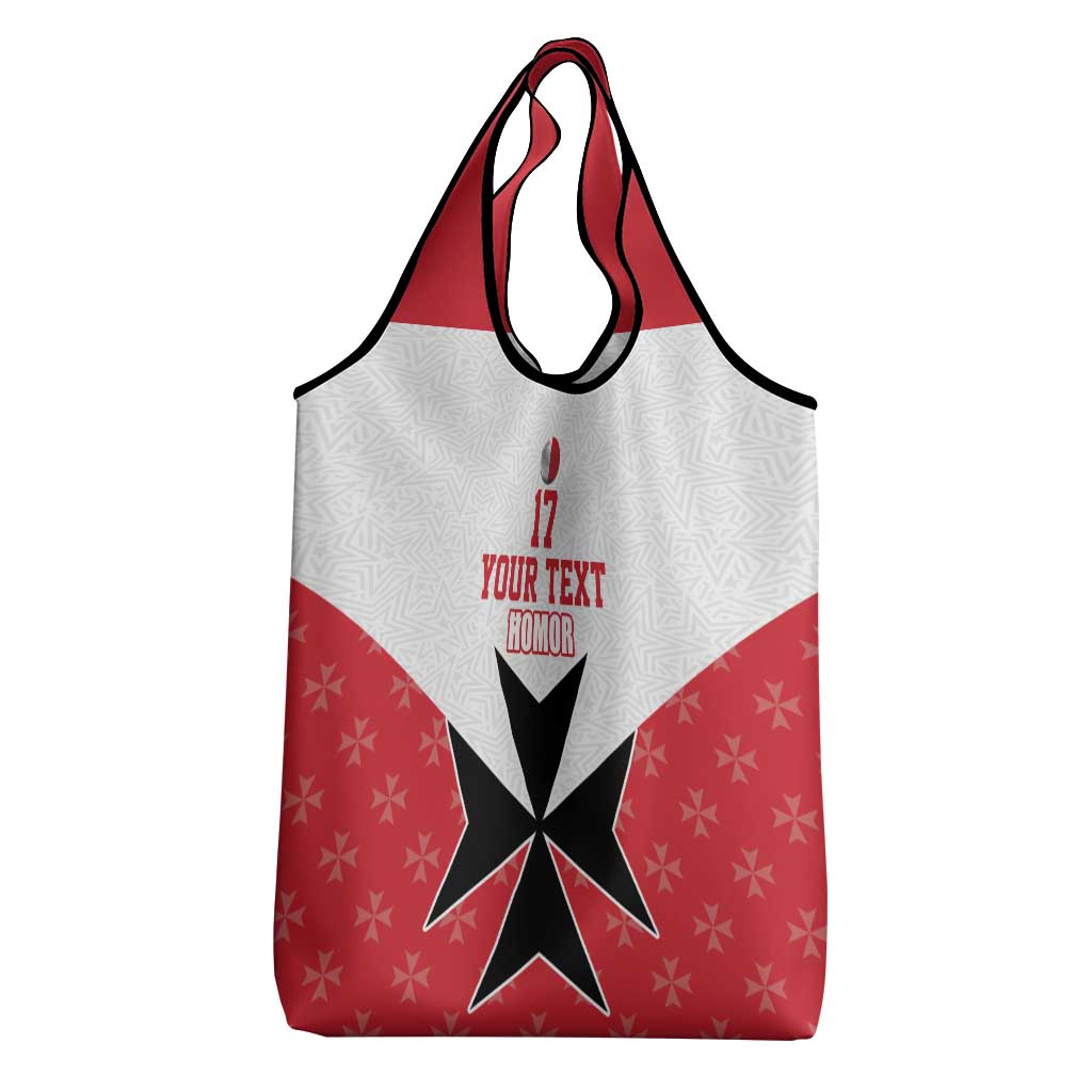 Custom Malta Football Champions Grocery Bag Sporty Style