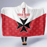 Custom Malta Football Champions Hooded Blanket Sporty Style