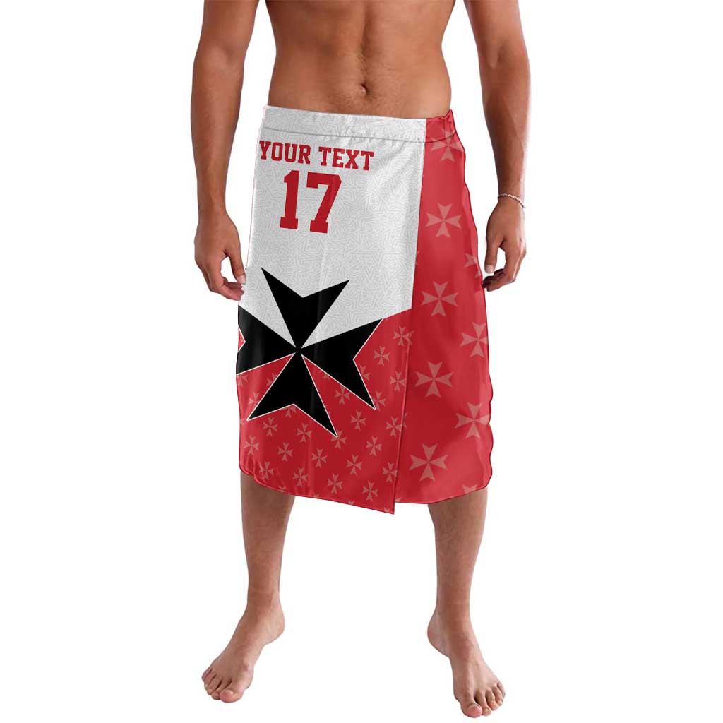 Custom Malta Football Champions Lavalava Sporty Style